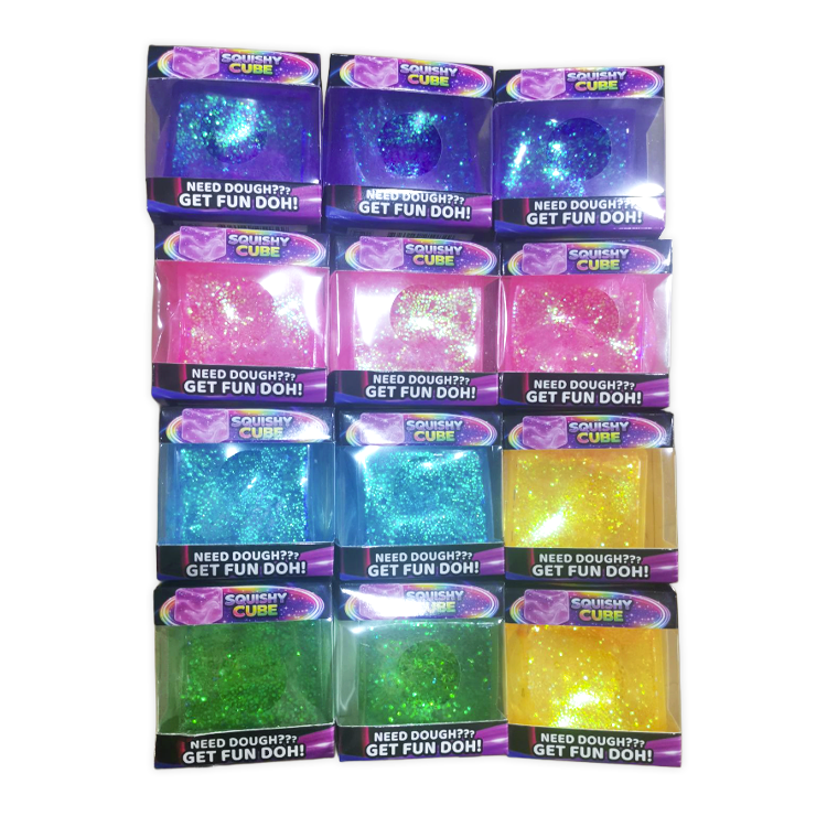 Fun Doh Slow Rise Squishy Fun Cube