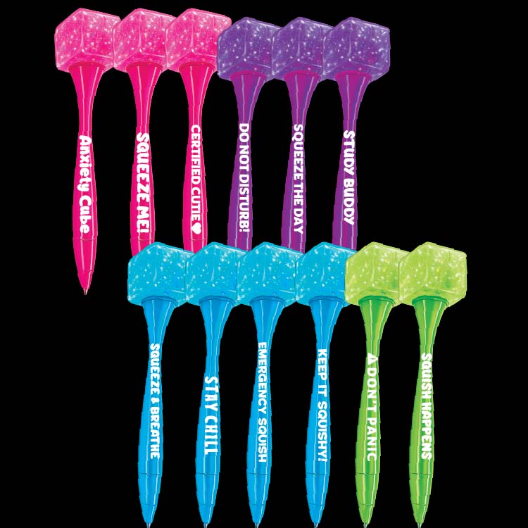Fun Doh Desk Pops Squishy Cube Pen