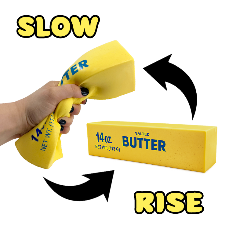 Slow Rise Jumbo Butter Squishy