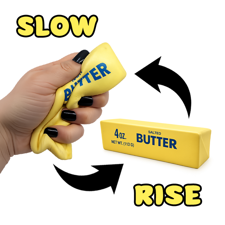Slow Rise Small Butter Squishy