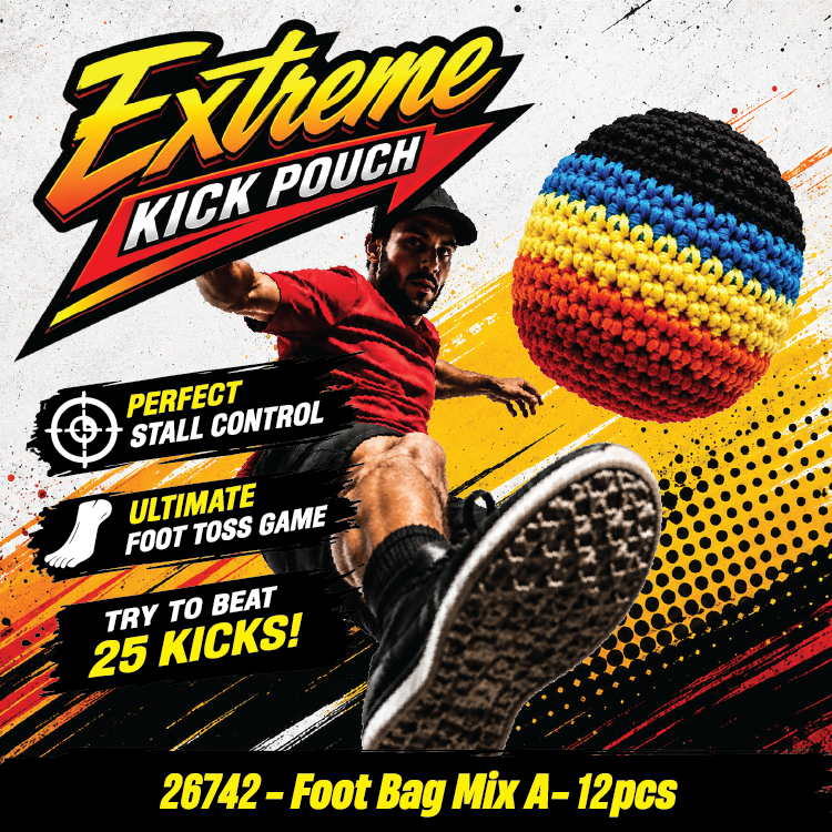 Kick Drop Foot Bag