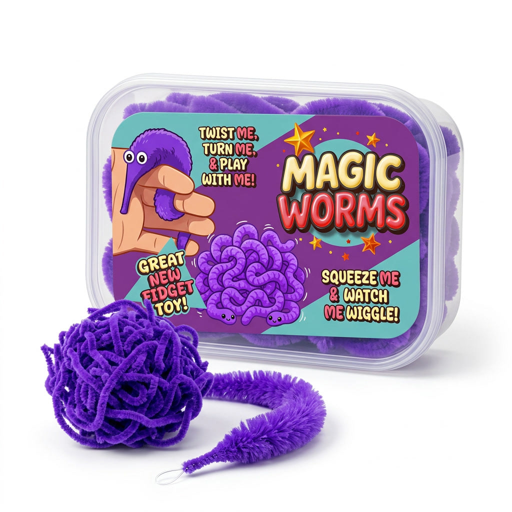 Magic Worms Fidget Toy