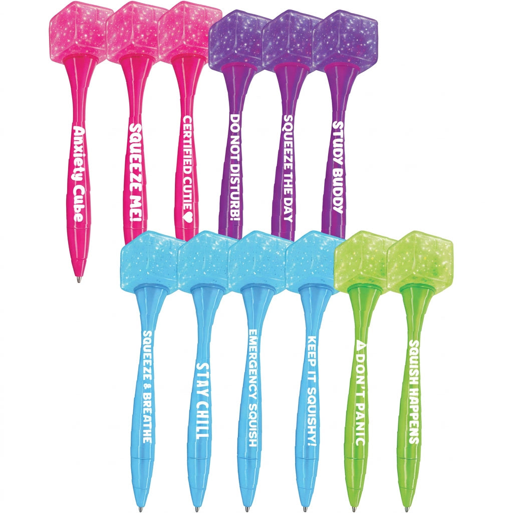 Fun Doh Desk Pops Squishy Cube Pen