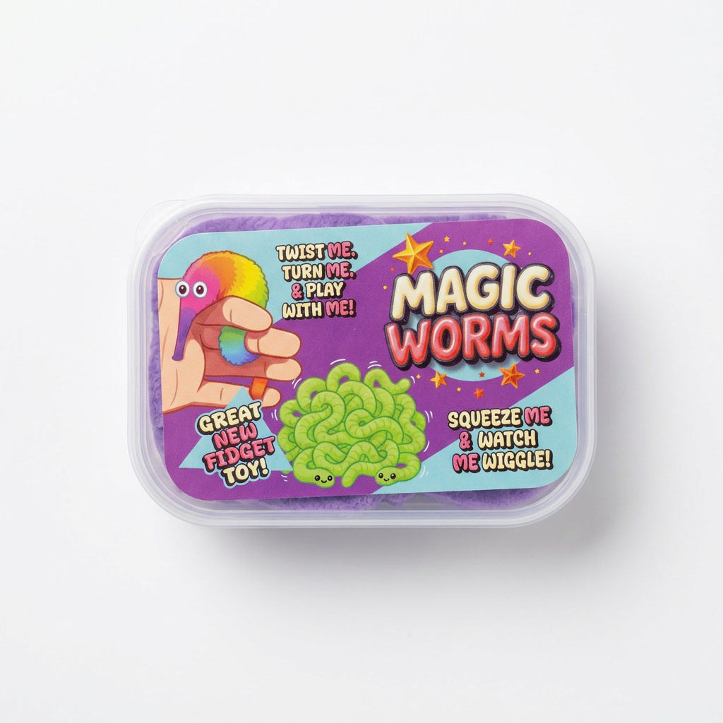 Magic Worms Fidget Toy